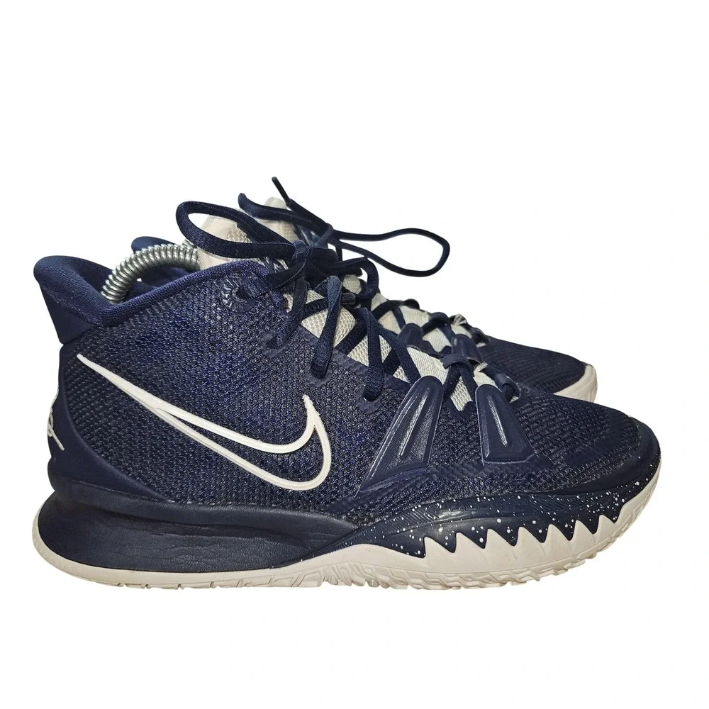 Nike Kyrie 7 Shoes Mens Size‎ 6 Navy Blue Basketball Sneakers DA7767-402